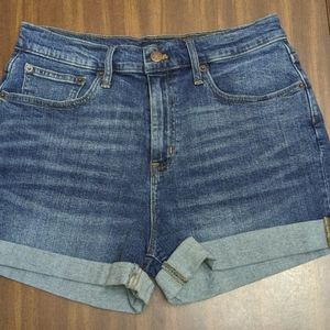 NWT J CREW High Waisted Denim Shorts